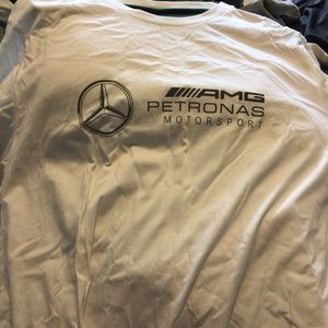 Mercedes f1 white tshirt xxl